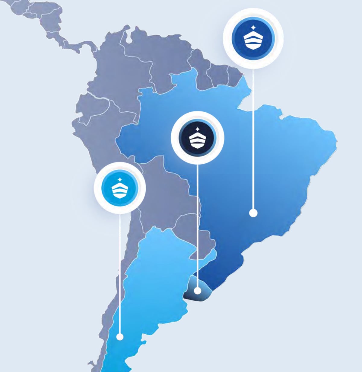 ECSA Region Map - Global Seas